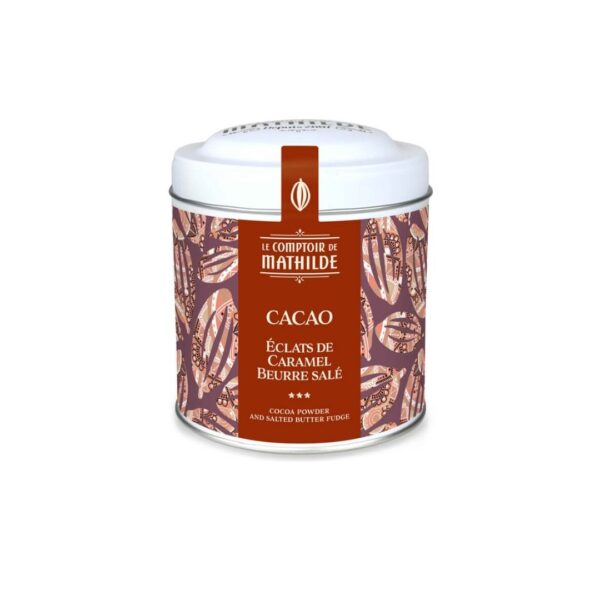 Cacao "Éclats De Caramel Beurre Salé" – Metalldose 230g