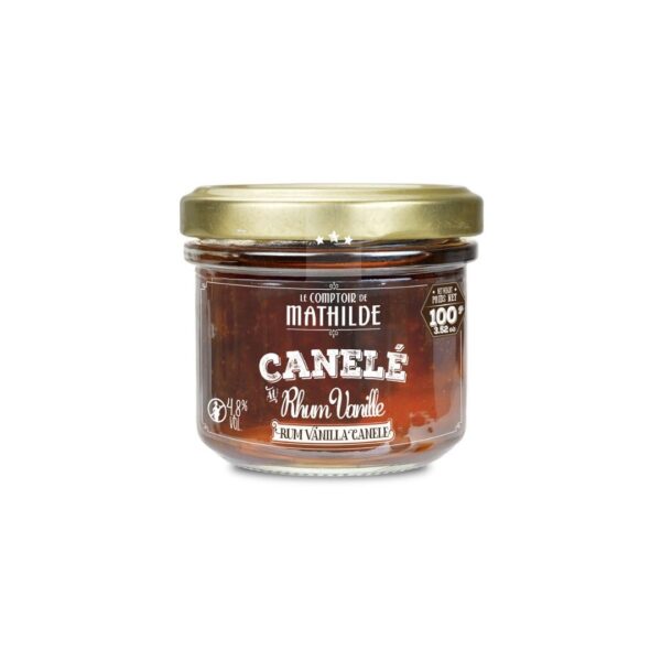 Canelé au Rhum Vanille – 100g