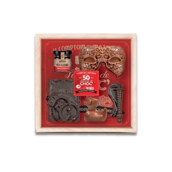 Set "50 Saveurs De Choc'" (Milch- und Bitterschokolade) – 200g