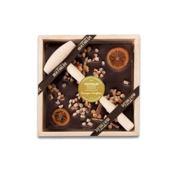 Bruchschokolade "Oranges Confites" (Bitterschokolade) – 350g