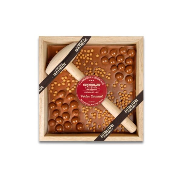 Bruchschokolade "Perles Caramel" (Milchschokolade) – 350g