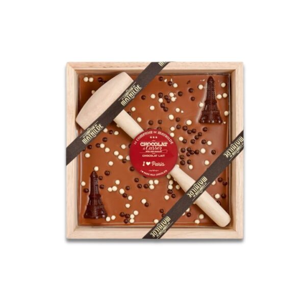 Bruchschokolade "I Love Paris" (Milchschokolade) – 350g