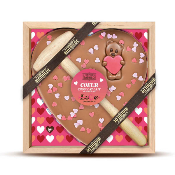 Bruchschokolade "Cœur à Casser" (Milchschokolade) – 300g