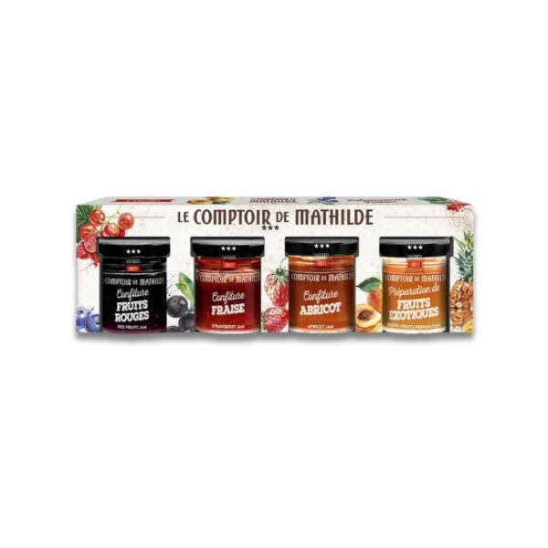 Geschenkset "Les Mathildettes De Confitures" – 4x40g