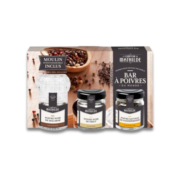 Set - Pfeffer der Welt - 3 Spezialitäten