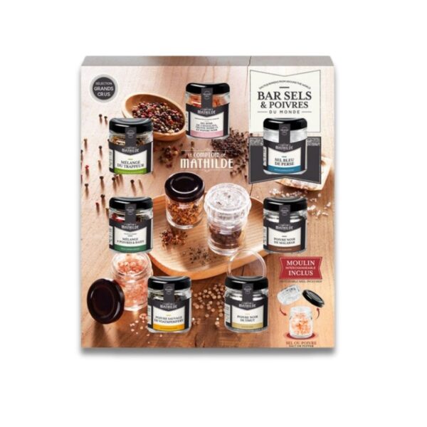 Set - Salz & Pfeffer der Welt - 7 Spezialitäten