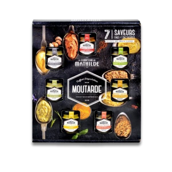 Set mit 7 Senfsorten