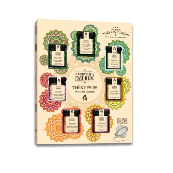 Geschenkset 7 Tees & Kräutertees