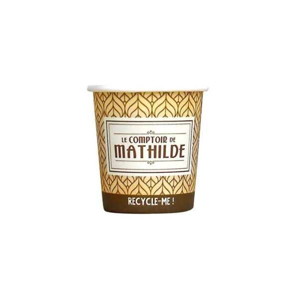 Verkostungsbecher aus Pappe