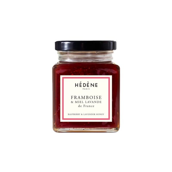 Zubereitung aus Himbeeren und Lavendelhonig – 220g