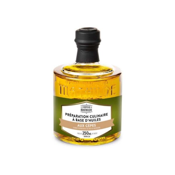 Kulinarische Zubereitung Öl mit Steinpilzen – 25cl