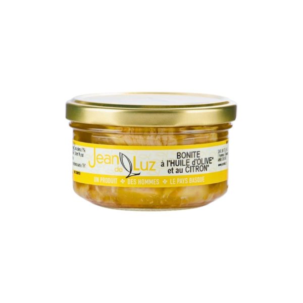 Bonitofilet in nativem BIO-Olivenöl mit BIO Zitrone – 140g