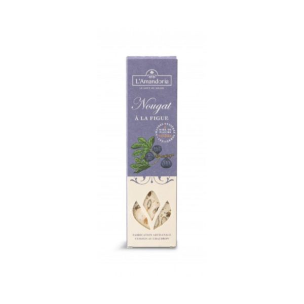 Weißer Nougat mit Feige – Riegel 100g