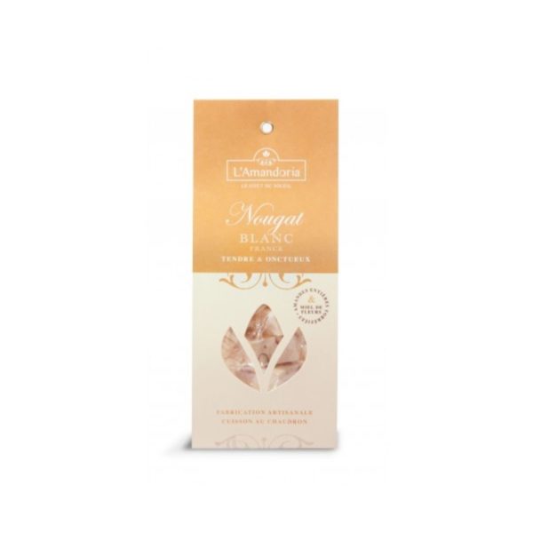 Weißer Nougat  klassisch (einzeln verpackt) – Beutel 150g