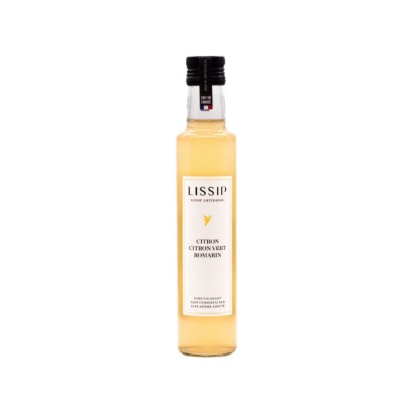 Sirup Zitrone/ Limette / Rosmarin – 25cl