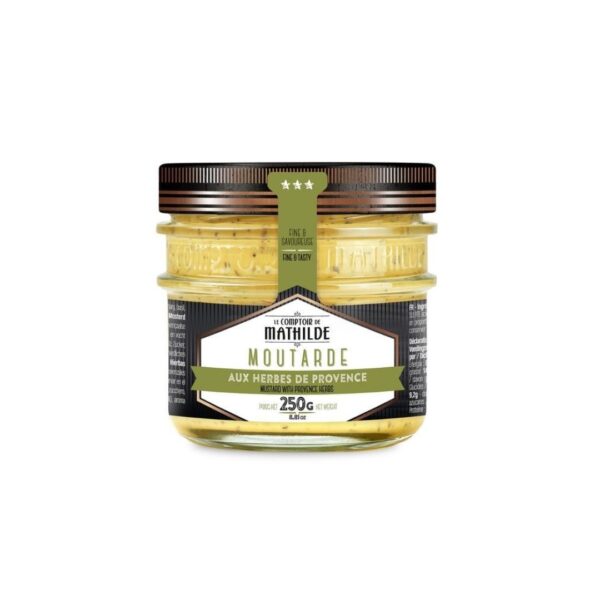 Senf Knoblauch / Basilikum – 250g