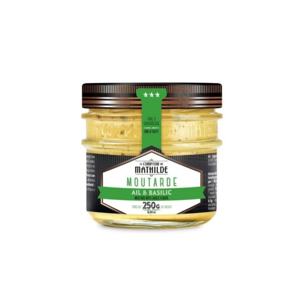 Senf Knoblauch / Basilikum – 250g