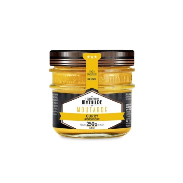 Senf mit Curry – 250g