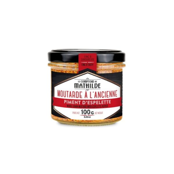 Senf mit Piment d'espelette – 100g