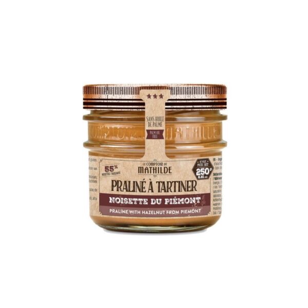 Brotaufstrich "Praliné Noisette du Piémont" (Praliné / Haselnuss aus dem Piemont) – 250g