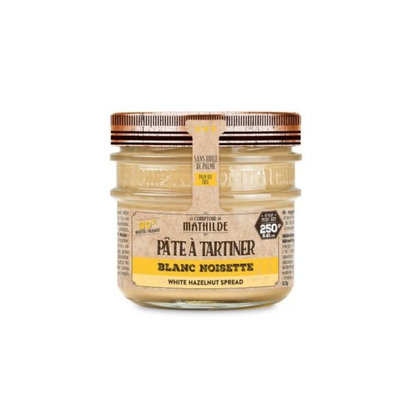Brotaufstrich "Blanc Noisette" (Weiß / Haselnuss) – 250g