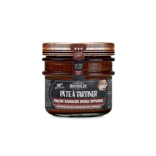 Brotaufstrich "Facon Ganache Noire Intense" (Ganache / Zartbitter) – 250g