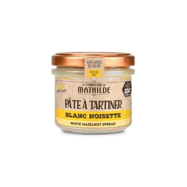 Brotaufstrich "Blanc Noisette" (Weiß / Haselnuss) – 100g