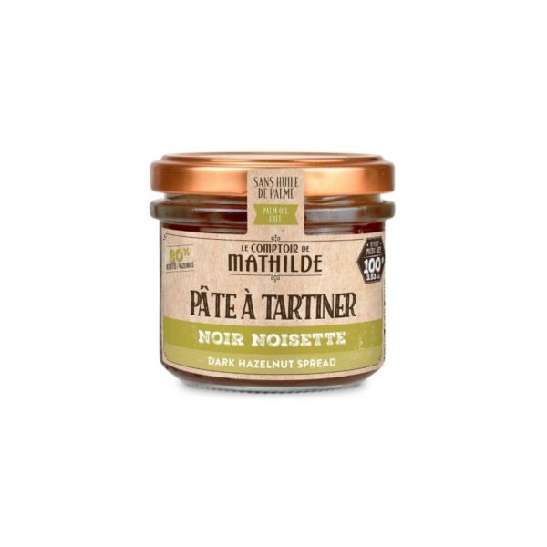 Brotaufstrich "Noir Noisette" (Zartbitter / Haselnuss) – 100g