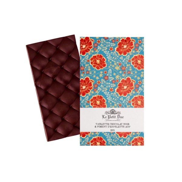 BIO Bitterschokolade mit Piment d'Espelette AOP – 70g