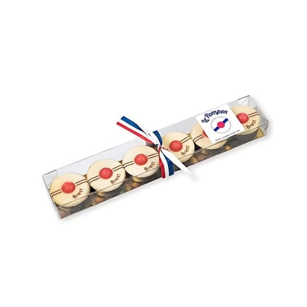 Riegel  mit 6 Pompons – 60g