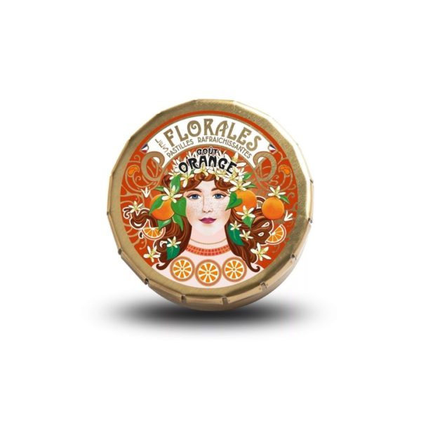 Pastillen - Orange (Display mit 12 Stk.) – 12x12g