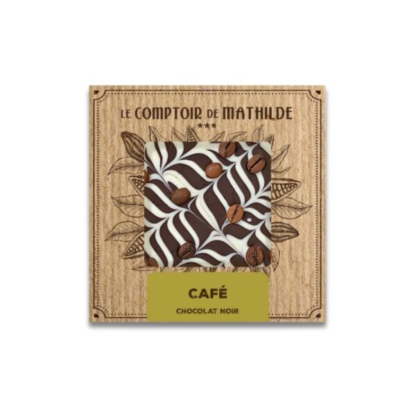 Schokoladentafel "Café Crème" (Bitterschokolade) – 80g