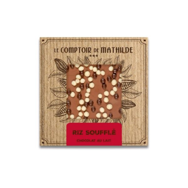 Schokoladentafel "Perles Riz Soufflé" (Milchschokolade) – 80g