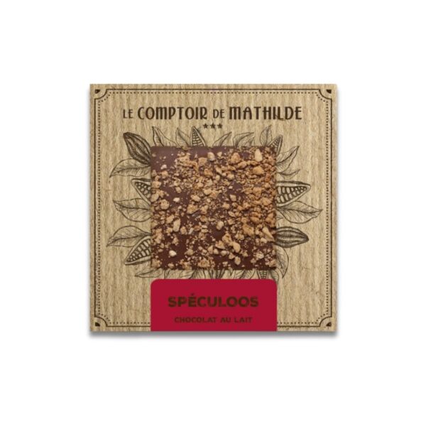 Schokoladentafel "Spéculoos" (Milchschokolade) – 80g