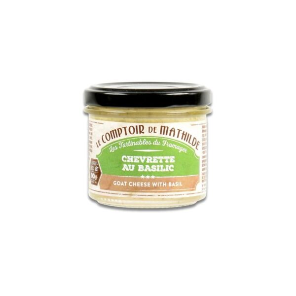 Ziegenkäse / Basilikum – 90g