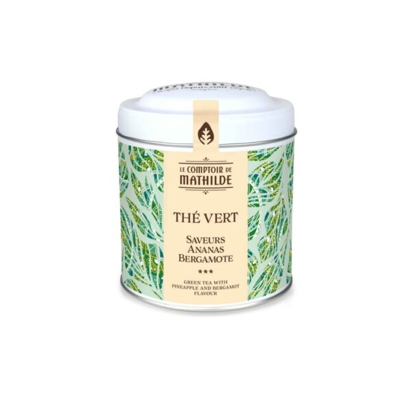 Grüner Tee mit Ananas / Bergamotte-Geschmack – 100g