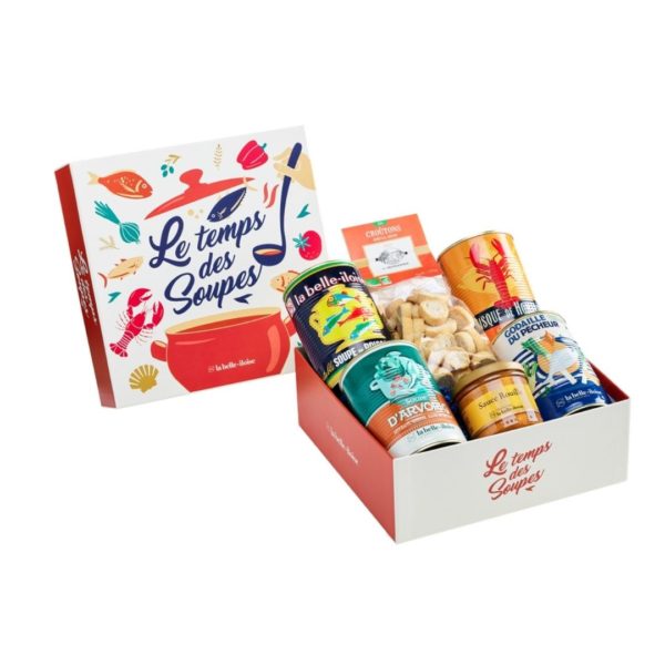 Geschenkset "Le Temps des Soupes" – Kartonbox