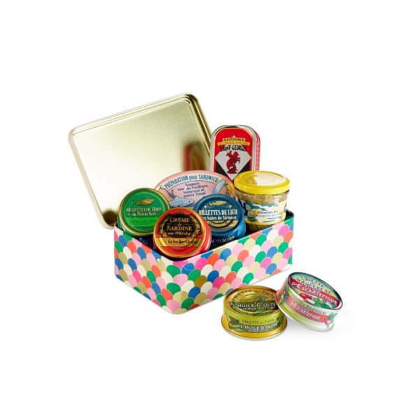 Geschenkset "Plaisirs iodés" – 8 Rezepte in der Metalldose