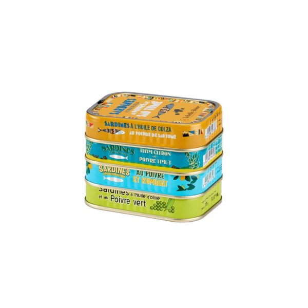 Sardinenset "Pfeffer" – 4 Sorten à 115g