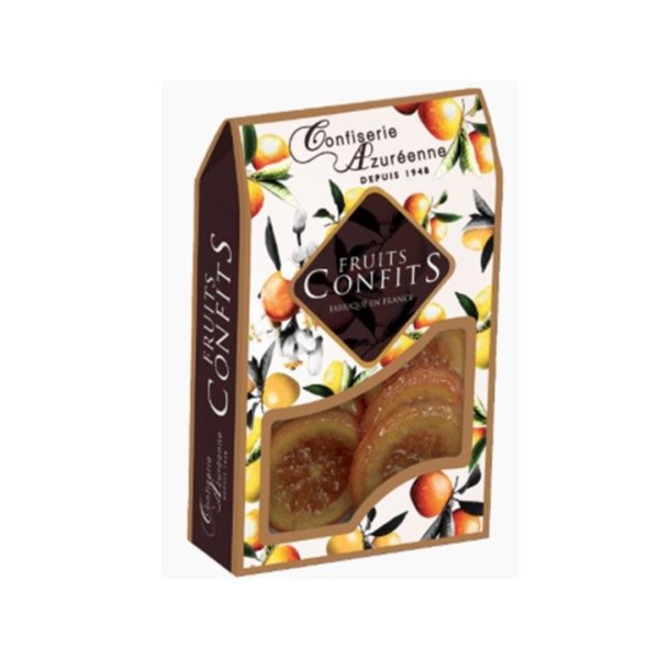 Getrocknete, kandierte Orangenscheiben – 200g