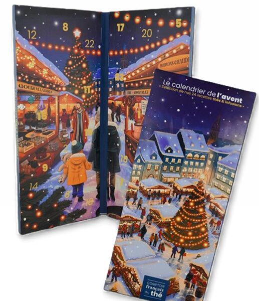 Adventskalender 2026 mit 24 Teebeuteln