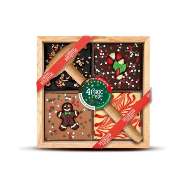 Bruchschokolade "4 Choc de Noël" – 350g