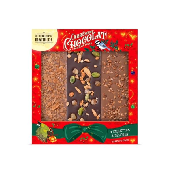 Geschenkset mit 3 Tafeln – 3x90g (VM, ZB)