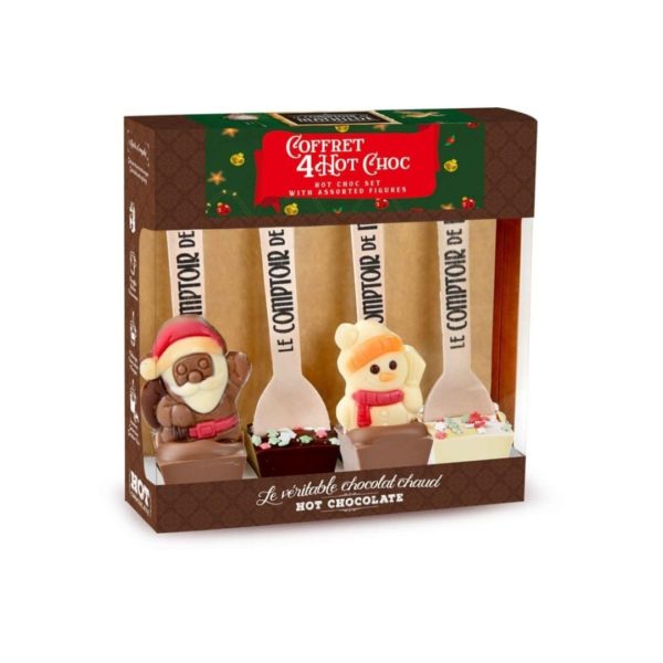 Coffret 4 x Trinkschokolade "Weihnachten" – 4x30g