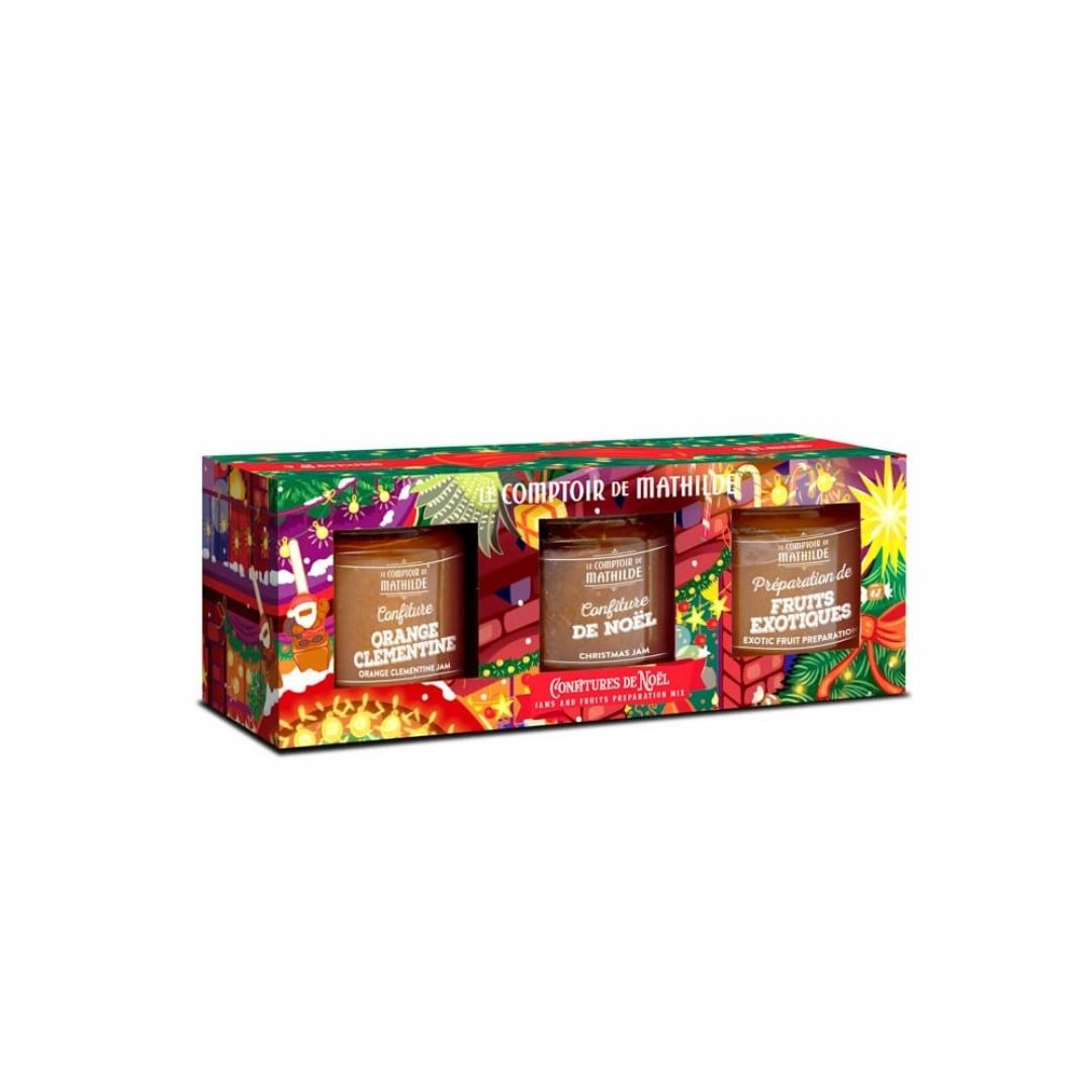 Geschenkset mit 3 Marmeladen – 3x100g 1 CMCOFPA0019