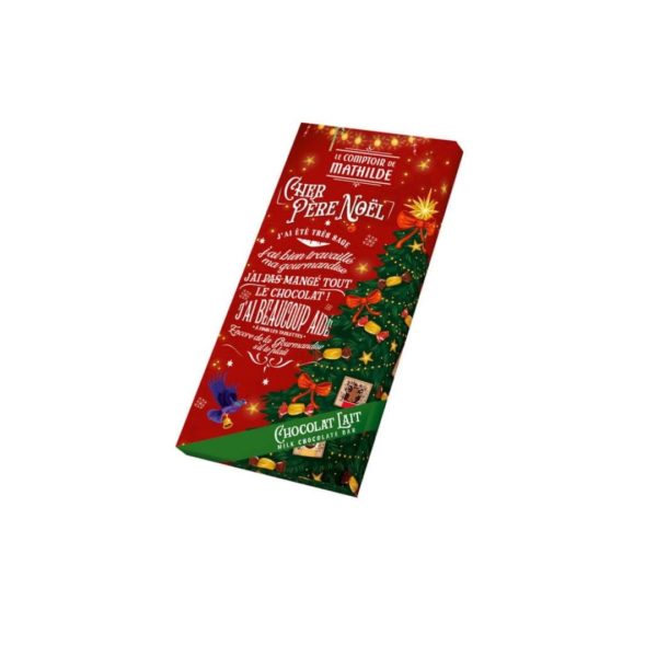 Schokoladentafel Weihnachten (Milchschokolade) – 90g