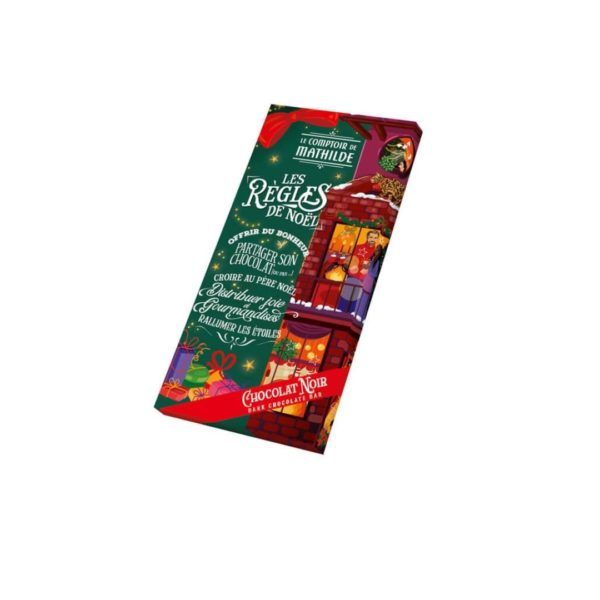 Schokoladentafel Weihnachten (Bitterschokolade) – 90g