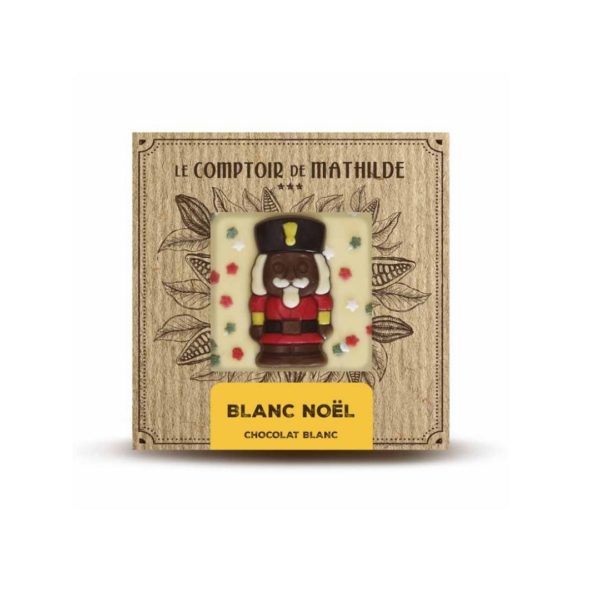 Schokoladentafel "Blanc Noël" (Weiße Schokolade) – 80g