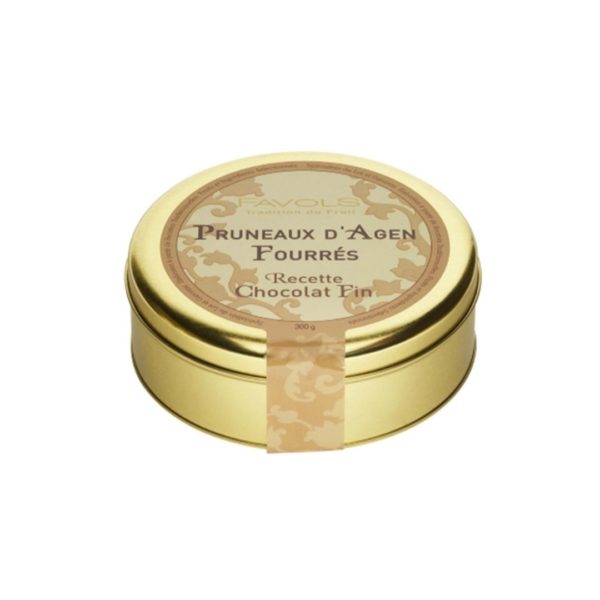 Backpflaumen gefüllt mit Pflaumenmousse, Schnaps und Schokolade – 300g