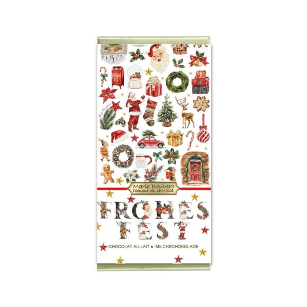 Bitterschokolade "Geschenkpapier" – 100g